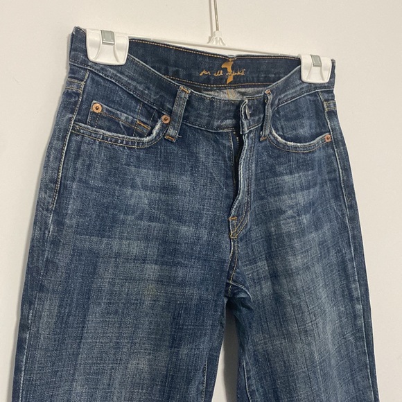 7 for all mankind premium bootcut jeans Size 27 - Picture 3 of 3